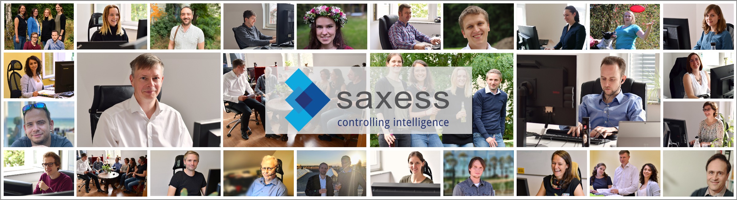 Das sind wir: das Team der Saxess Software GmbH
