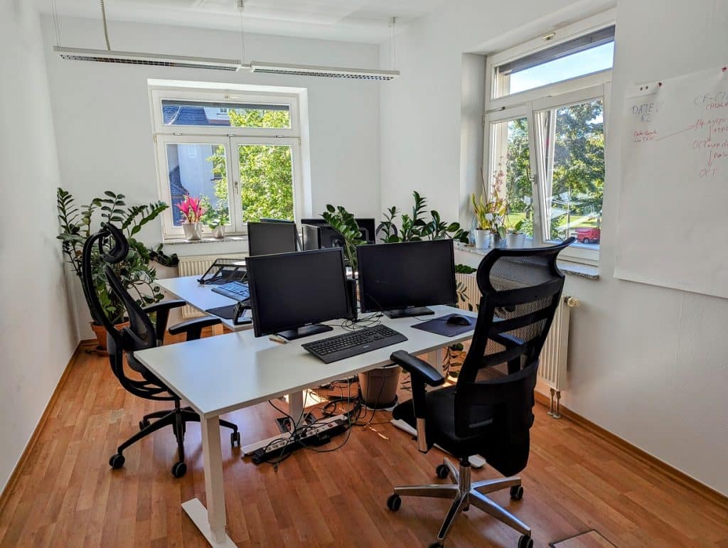 Das Büro der Saxess Software GmbH in Leipzig